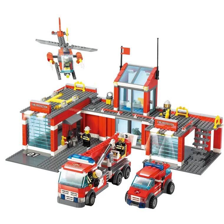 KaiZhi 6725, Bloques de Construcción Educativos para Niños, Departamento de Policía y Bomberos, 8051 Piezas Pequeñas image 3