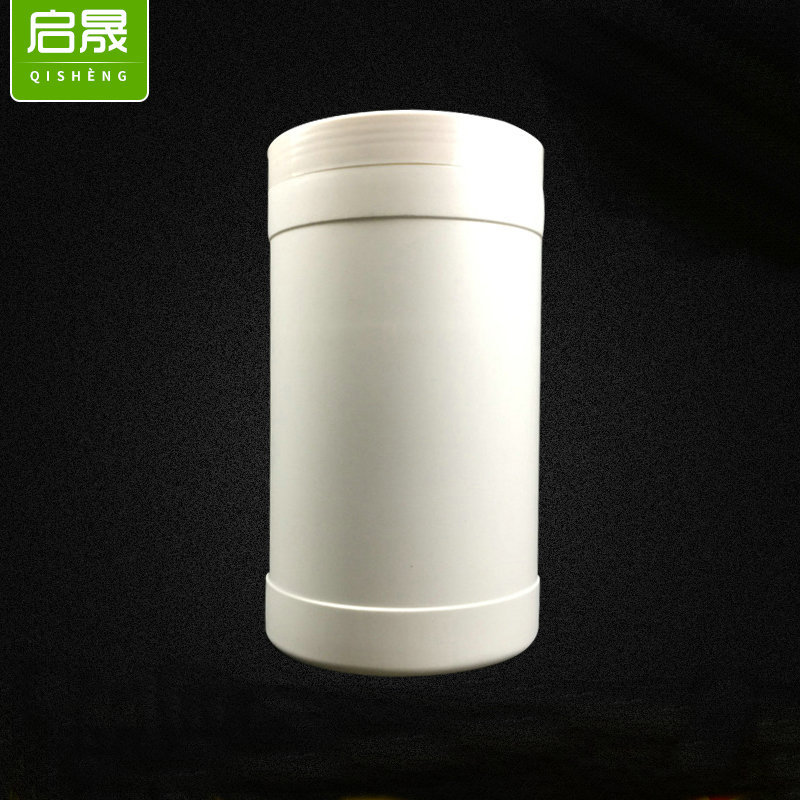 厂家供应500mlPE广口直筒瓶 固体瓶粉剂瓶 广口竹节瓶 兽药农药瓶