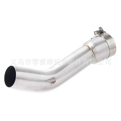 connection middle section, Motorcycle exhaust pipe