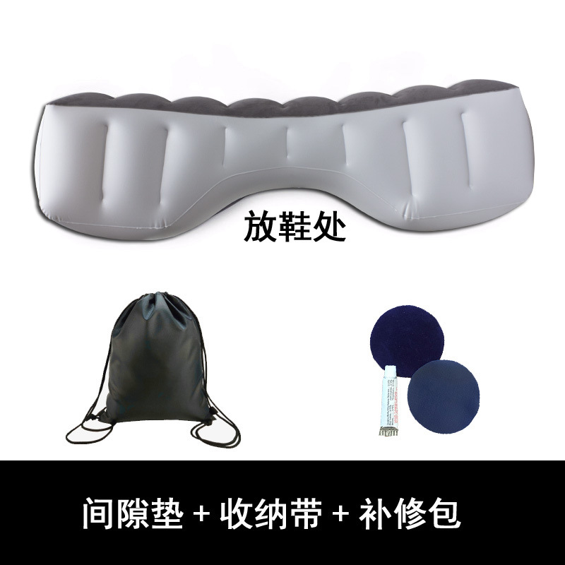 Colchón inflable del coche SUV fila trasera universal gap pad auto-conducción Vehículo de viaje a media cama asiento de la fila trasera del coche inflable