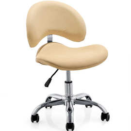 办公室金属靠背旋转气杆升降美发椅大工椅理发椅师傅凳收银椅9951