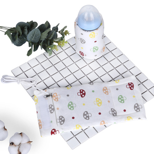 Amazon Cross-border Baby Bottle Heating Bag USB Bottle Warmer Cover Portable Baby Bottle Bag Warm Milk Machine