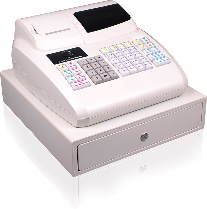 Cash Register English Replenishment Cash Box Automatic Cash Register with System Software