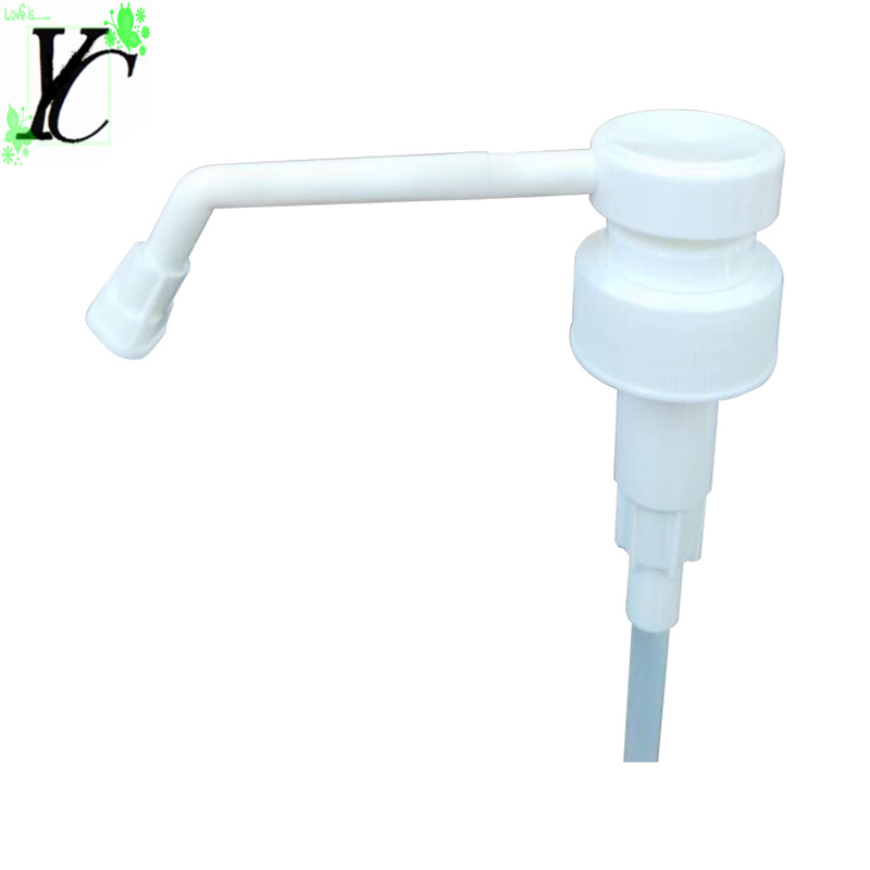 28/410塑料泵头 pp长臂长杆喷雾泵头 塑料包装批发