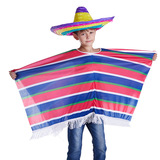 Этнический детский плащ, шапка, xэллоуин, этнический стиль, косплей