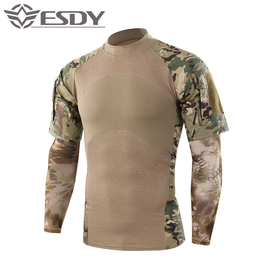 ESDY Tactics travel camouflage T-shirt