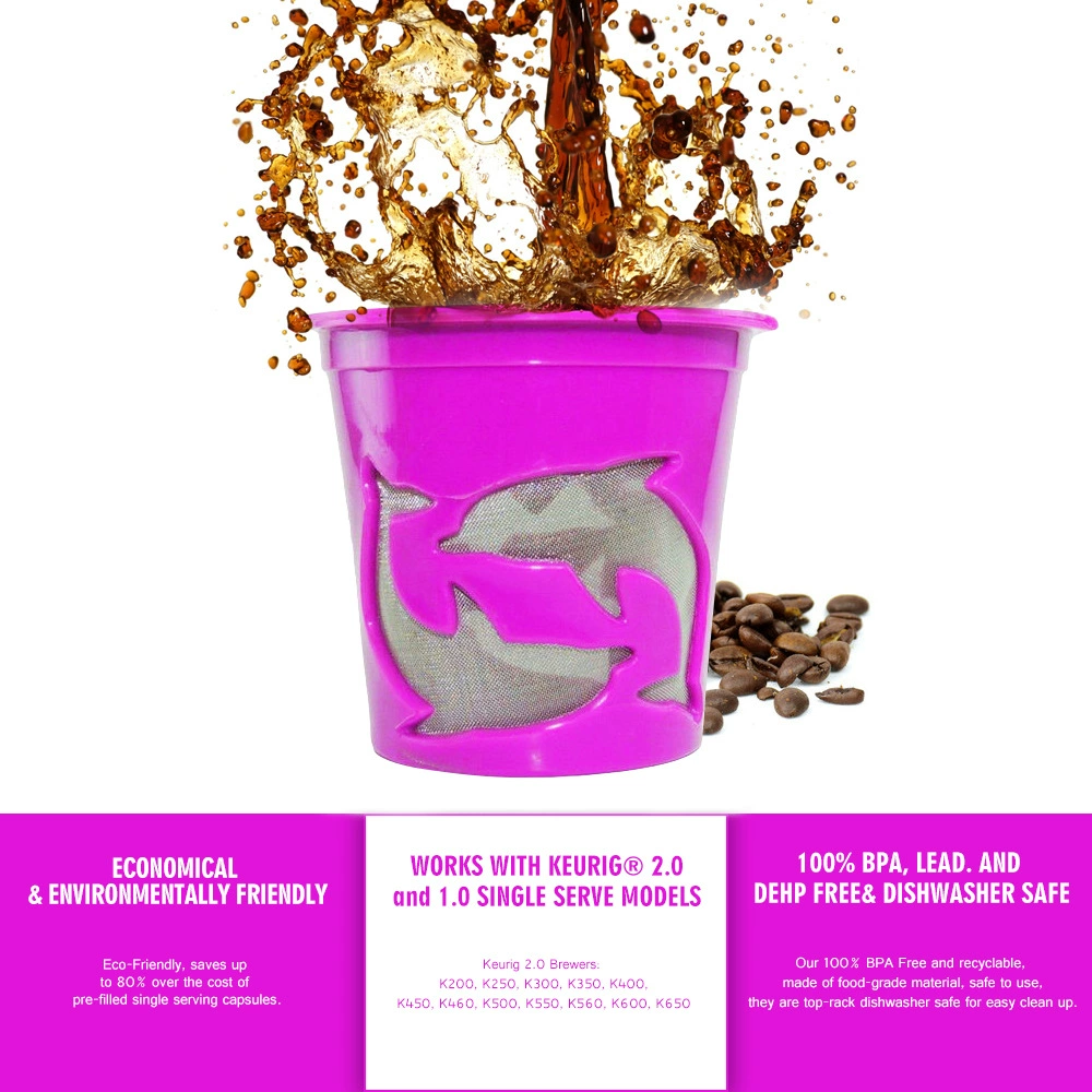 iCafilas K CUP заварочная кофейная фильтра can повторить капсульный фильтр KEURIG чашка капельное домашнее