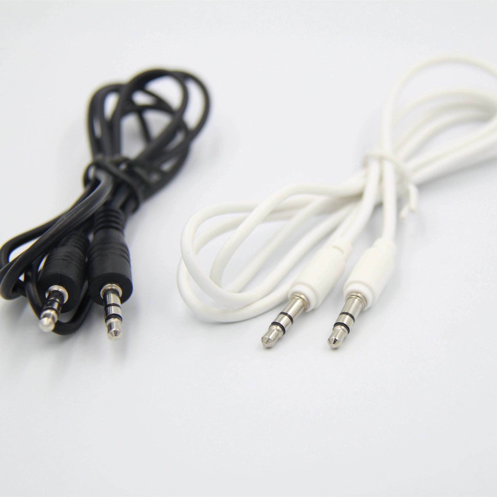 6 Factory Direct Selling Audio Data Cable Audio Cable Double Sound Connect 3.5 Audio Converting Line Wholesale