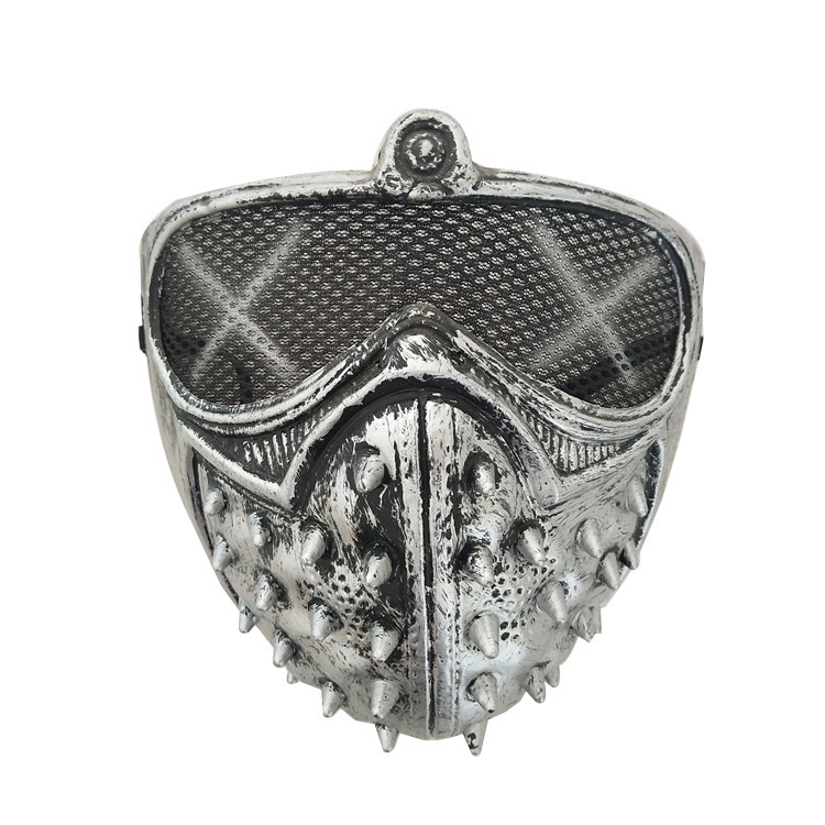Halloween Punk Demon Cosplay Anime Watchdog Mask Ghost Step Street Dance Popular Rivet Halloween Limited Edition