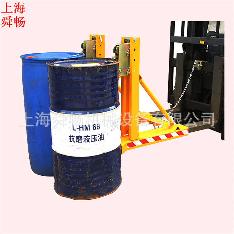 供应双鹰嘴夹具DG720C叉车双桶双夹黑头厂家直销高效转运搬运车