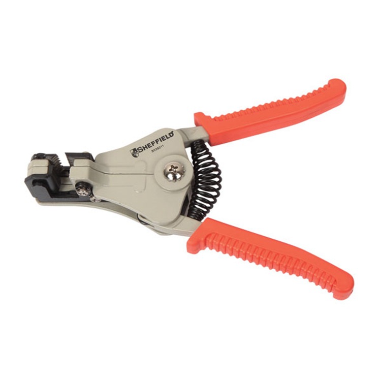 钢盾工具自动剥线钳S035011剥线器线径1-3.2mm剥离长度24mm