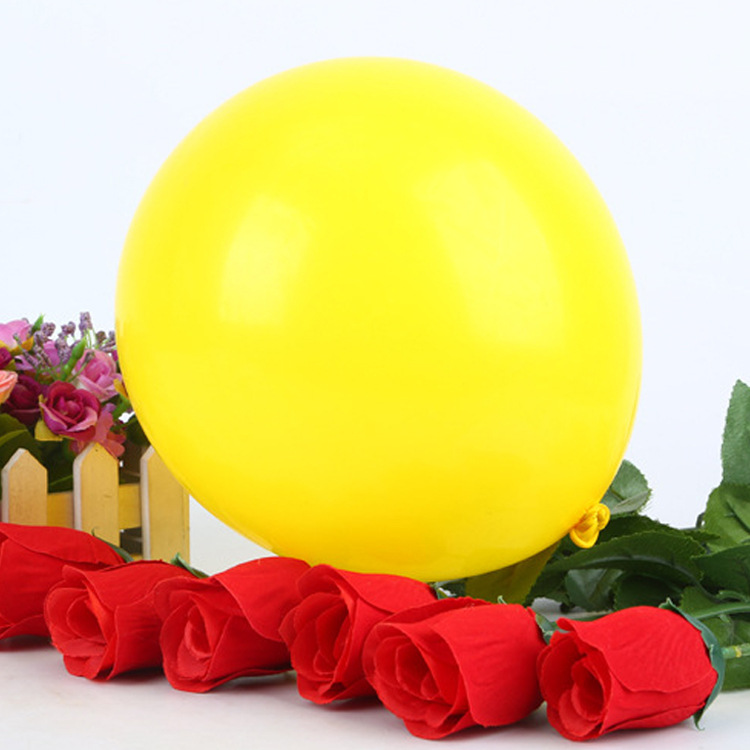 Fábrica al por mayor imitación mate globo decorativo 10 pulgadas 2,2G grueso globo de látex Fiesta de la sala de bodas globo
