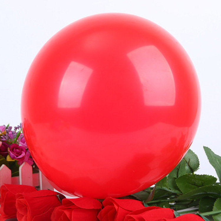 Fábrica al por mayor imitación mate globo decorativo 10 pulgadas 2,2G grueso globo de látex Fiesta de la sala de bodas globo