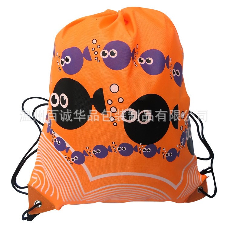 Bolsa de cordón ropa al aire libre bolsa de almacenamiento bolsa de zapatos playa natación entrenamiento cordón bolsa al aire libre mochila de pescado