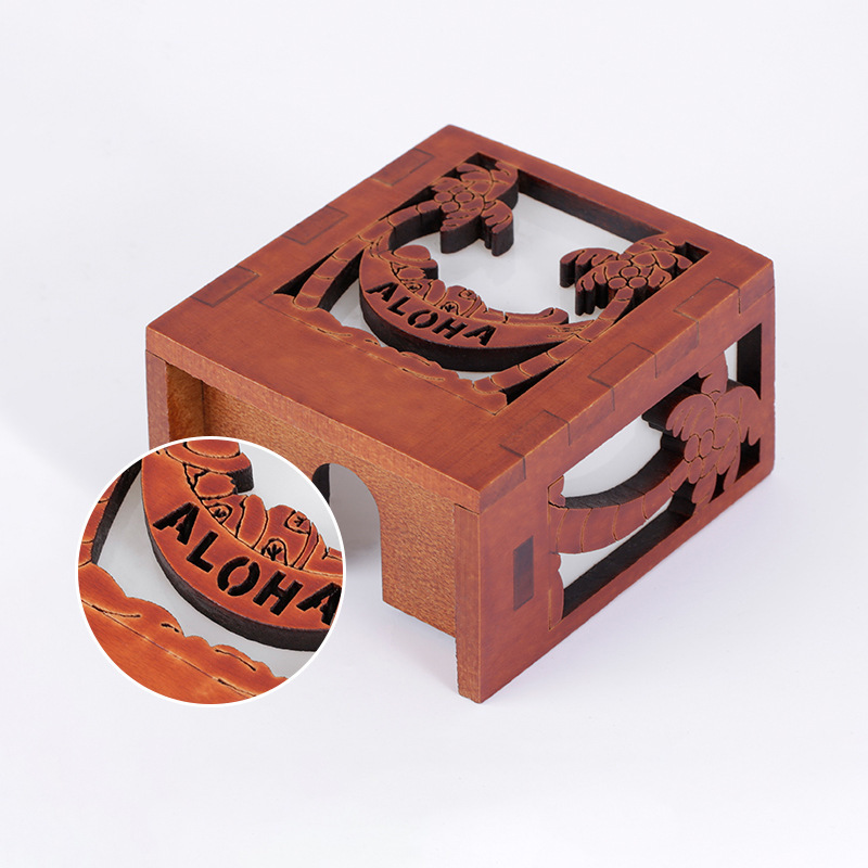 Pantalla de corte láser productos de madera pantalla láser de corte creativo de madera flor pantalla productos de madera al por mayor