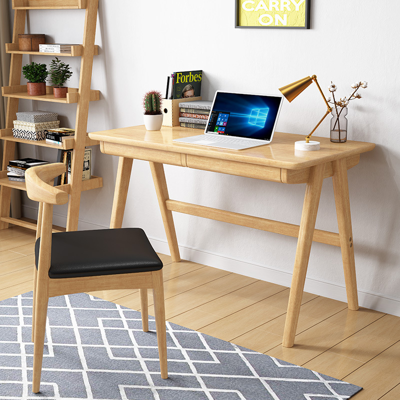 Solid Wood Desk Home Student Writing Desk Simple Desktop Computer Desktop Economical Simple Office Desk