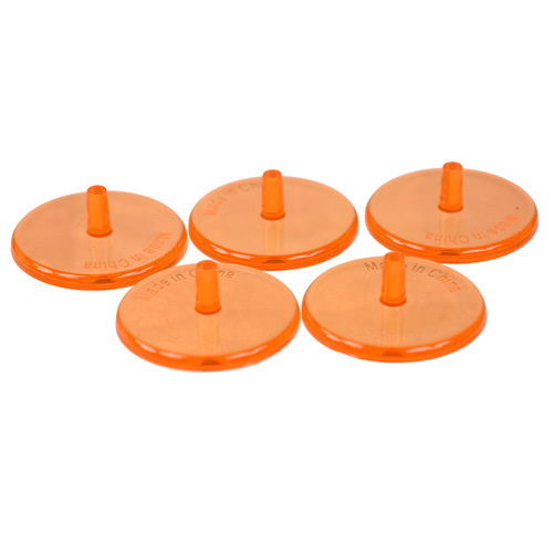 Golf position mark plastic MARK multi-color transparent 24mm golf ball position mark