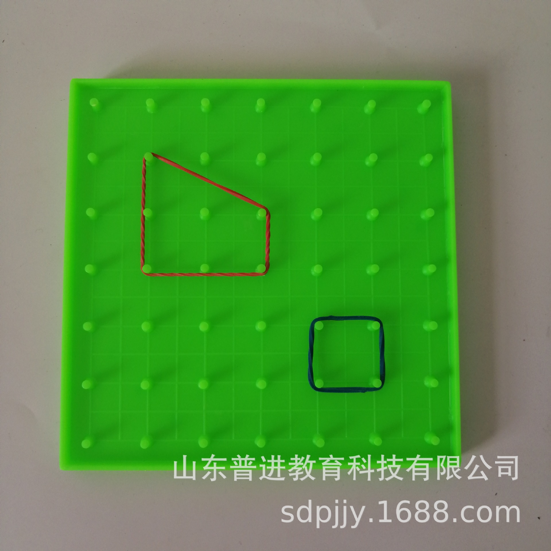 钉板140*140mm 学生用钉板 钉子板小学数学厂家直销（送皮筋）