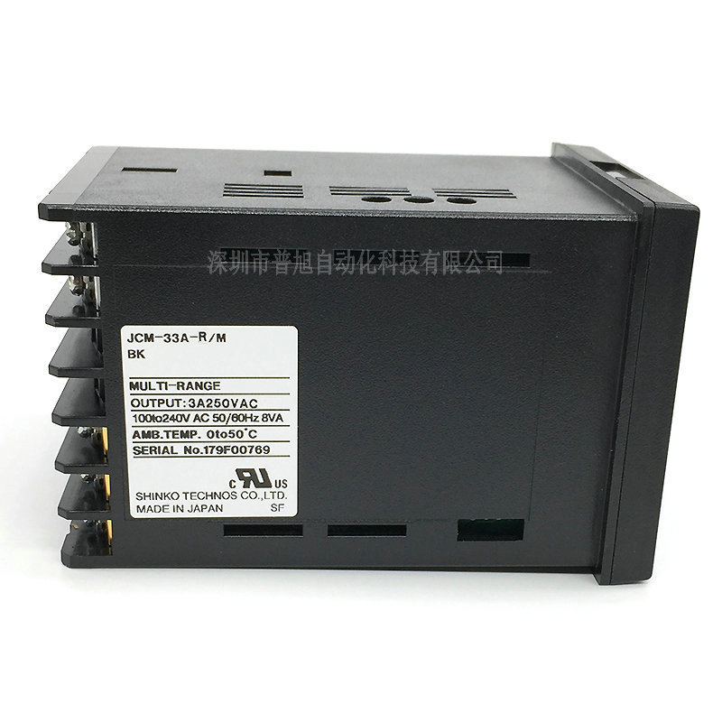 日本神港JCM系列温控器 温控仪 JCM-33A-R/M BK温控表温度控制器