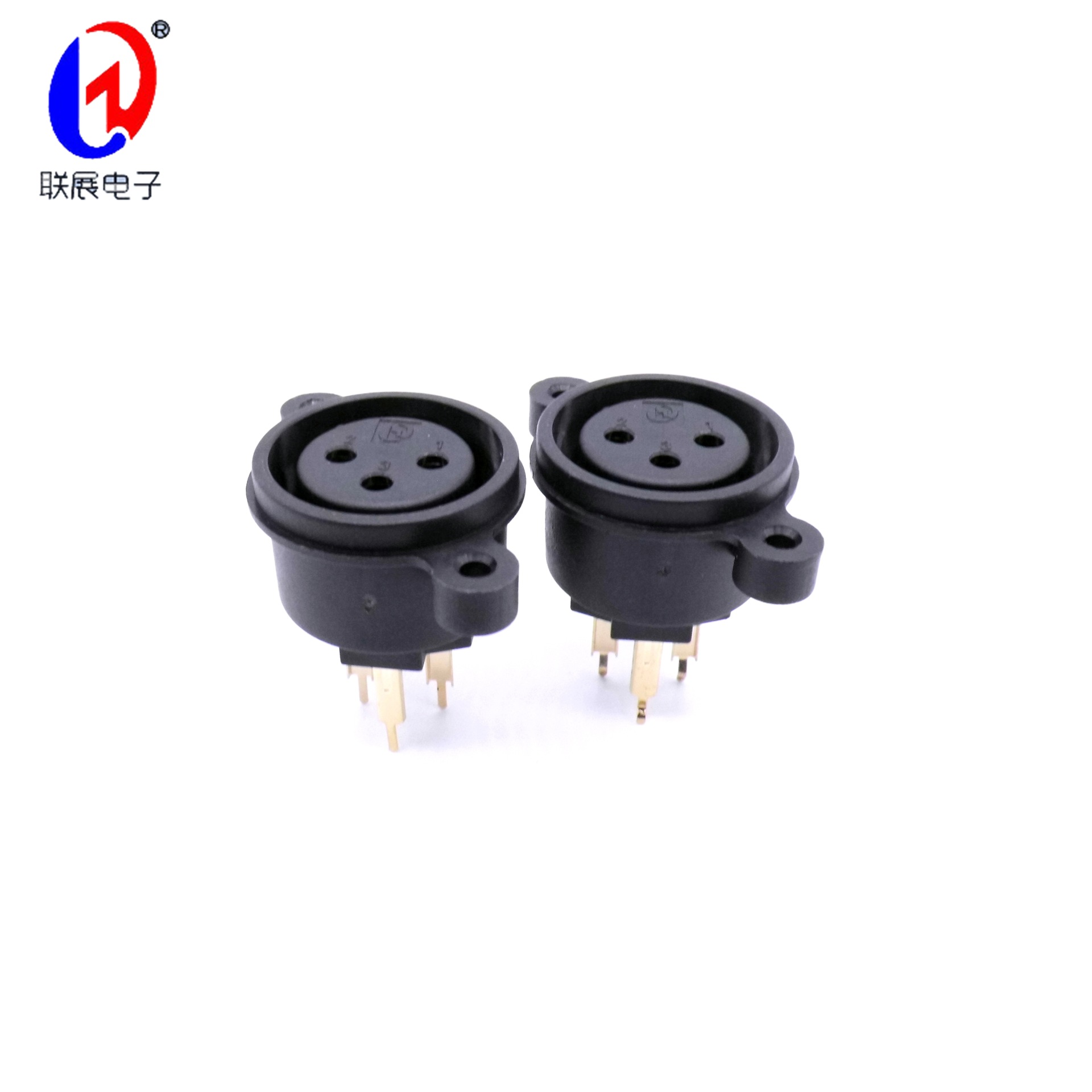供应XLR(CT)连接器CT3-02HF麦克风连接器卡侬座话筒插座