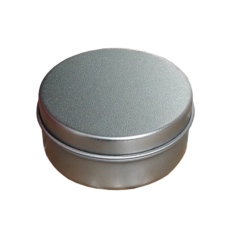 圆形两片马口铁蜡烛罐 磨砂铁天地盖蜡烛包装铁盒 免费拿样