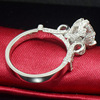 Platinum wedding ring, diamond