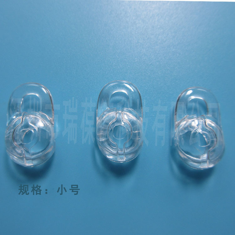 m165 m155 high transparent liquid silicone cover crystal ear cap, Bluetooth headset silicone cover