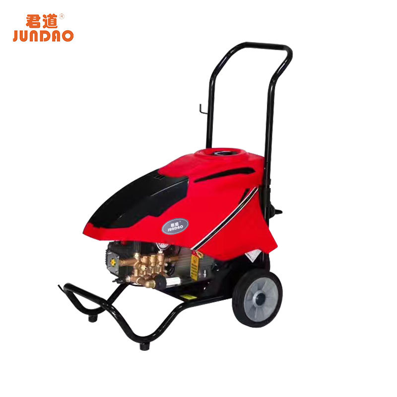 广州君道清洗机高压150kg小型手推冲洗机水流除污垢物业保洁直供