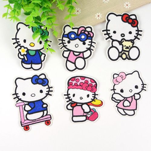 Lianxing Computer Embroidery Chapter Clothing Accessories Clothing Decoration Subsidy Cute Cartoon Embroidery DIY Cloth Sticker Adhesive