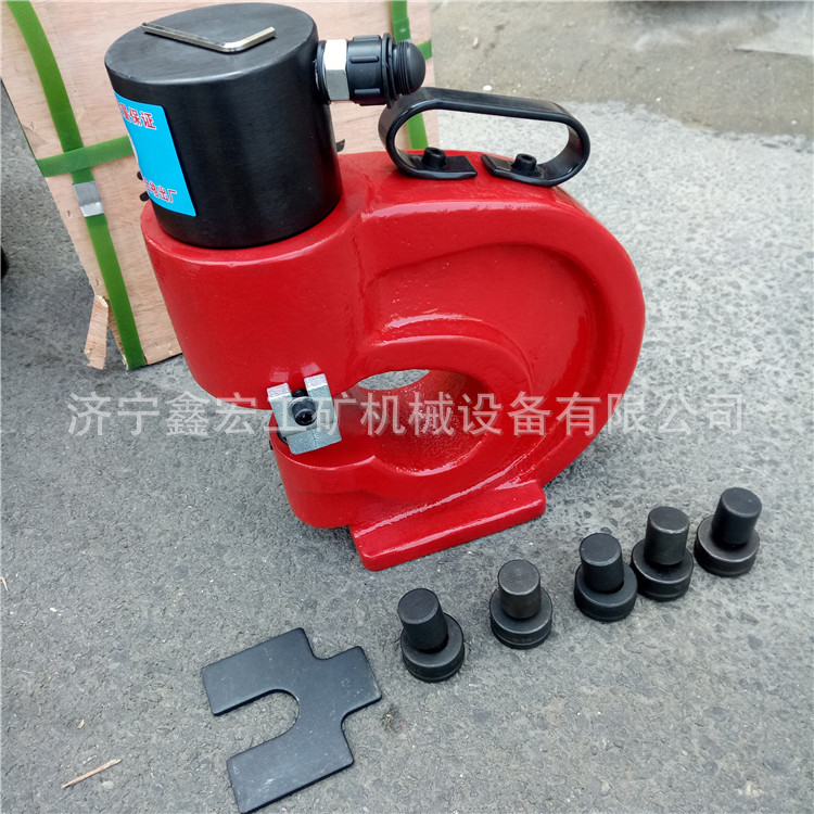 60型角钢冲孔机 角铁冲孔机 手动电动液压冲孔机 角钢加工机