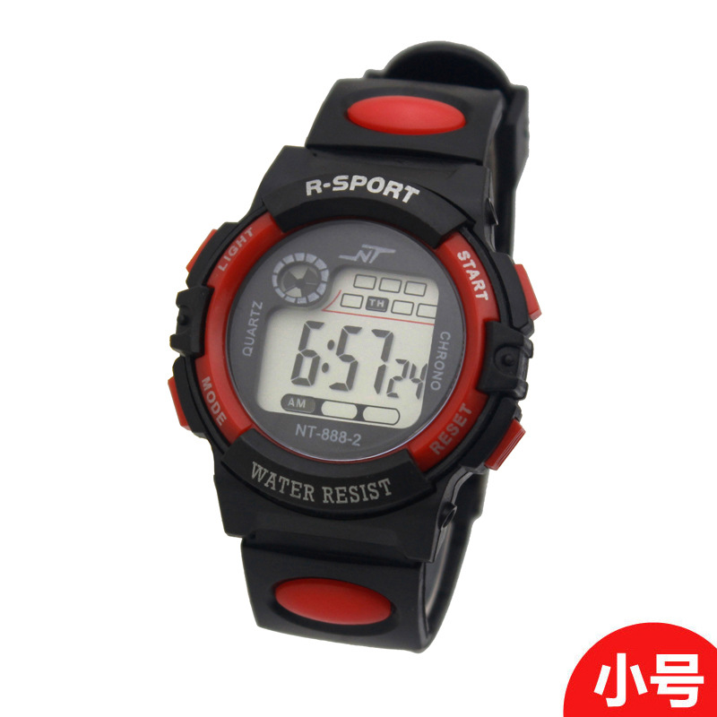 Reloj deportivo reloj electrónico para niños reloj de tendencia deportiva simple regalos promocionales reloj de los niños suministro físico en vivo