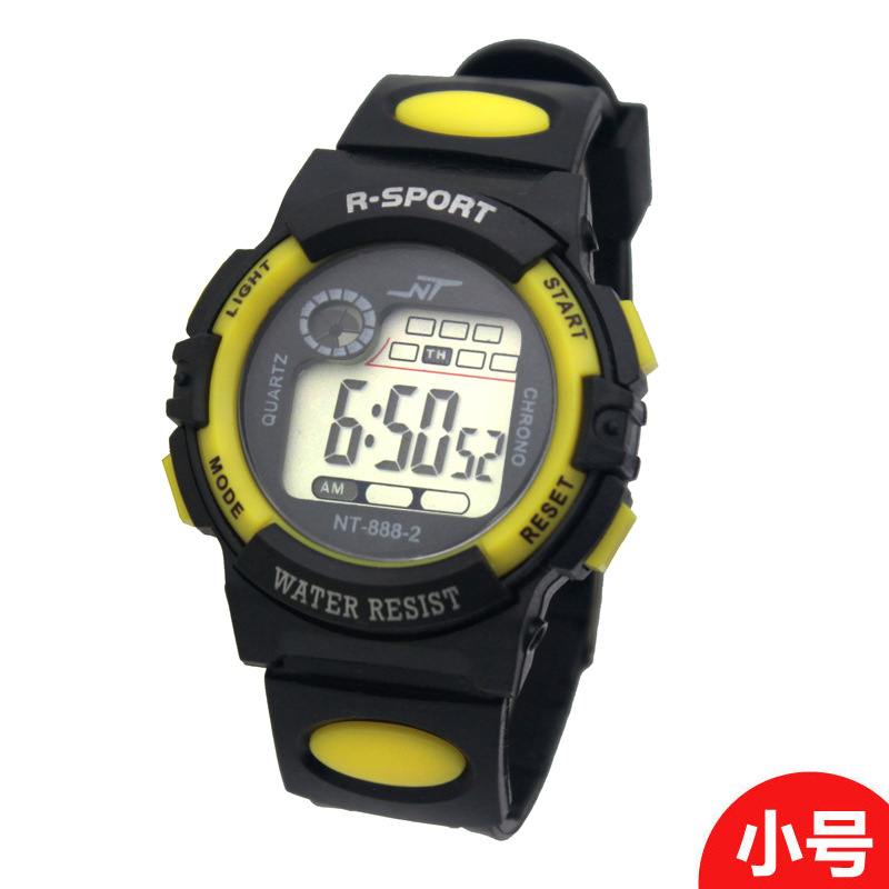 Reloj deportivo reloj electrónico para niños reloj de tendencia deportiva simple regalos promocionales reloj de los niños suministro físico en vivo