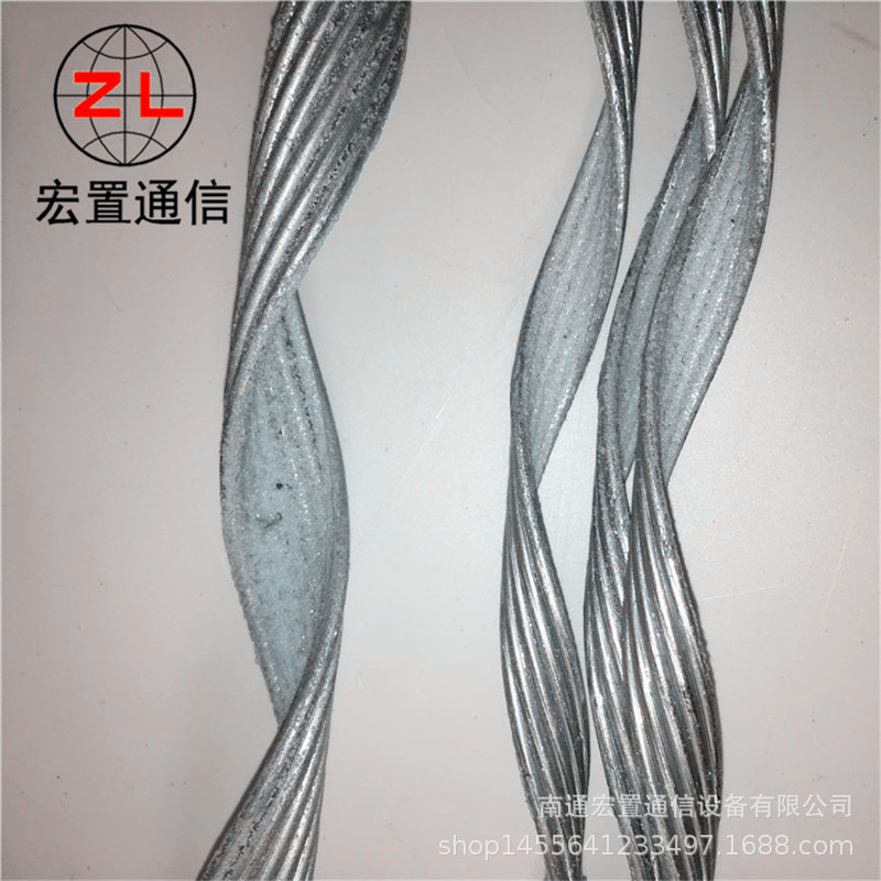 光缆耐张线夹预绞丝 出口型ADSS光缆金具  镀锌钢/铝包钢材质绞丝
