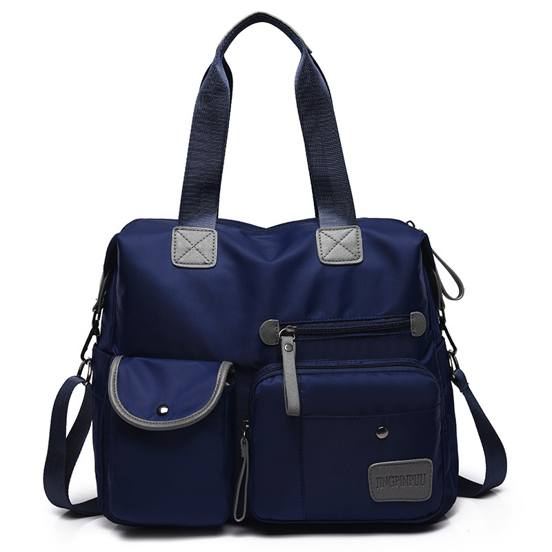 Bolso grande para mujer 2020 nuevo bolso de tela de nylon bolso de mensajero de hombro de moda bolso de mujer entrega de una pieza