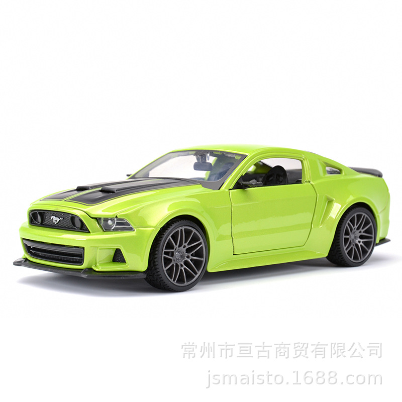 Mausto 2014 original 1:24 Ford caballo salvaje GT American muscle car simulación modelo de coche de aleación