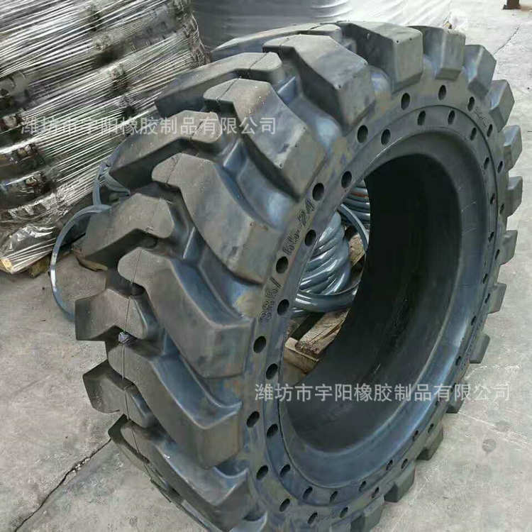 36x14-20 实心轮胎 叉车轮胎 高空作业机轮胎