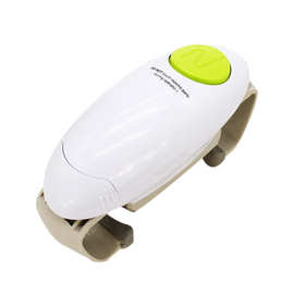 ABS多功能双耳电动开罐器 防滑椭圆开罐器跨境自动开瓶器升级版