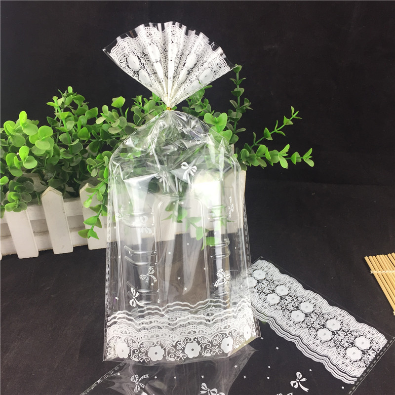 豪润烘焙小零食烘培食品包装 扎口 可爱饼干面包小馒头麻花沙拉包