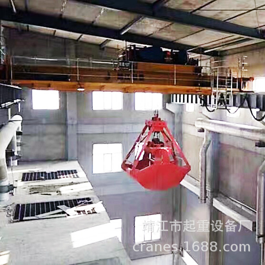 垃圾焚烧厂用抓斗起重机  危废焚烧系统 智能抓斗起重机 5t-20t