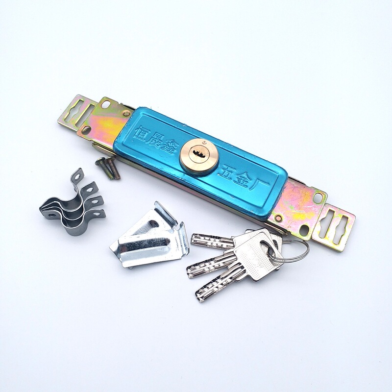 Factory wholesale Crescent key rolling door lock garage door lock rolling door lock stainless steel anti-pry mortise lock Factory wholesale Crescent key rolling door lock garage door lock rolling door lock stainless steel anti-pry mortise lock