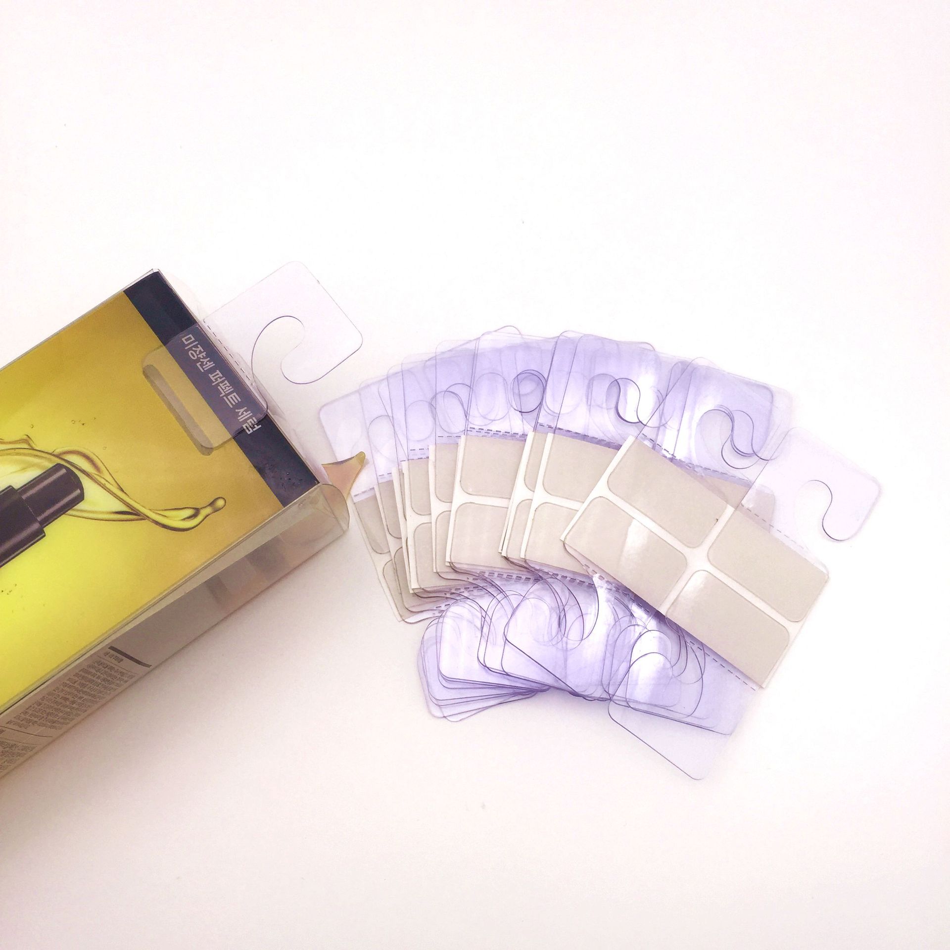 厂家生产自粘透明挂钩 粘性pvc挂钩贴任意 飞机孔展示挂钩