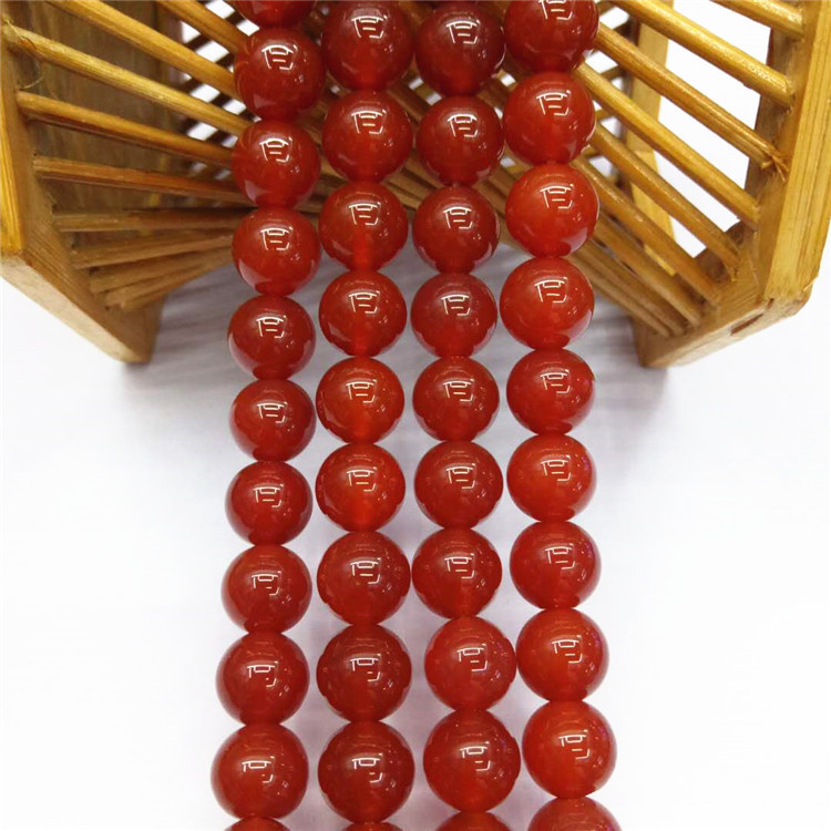 Guangshun jewelry grade a raw ore red agate loose beads wholesale DIY natural red agate jewelry with beads factory direct sales