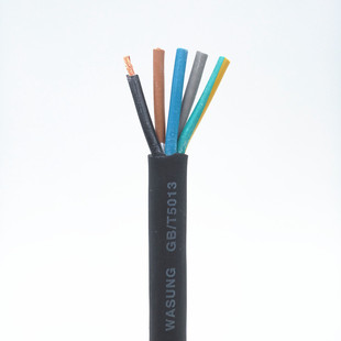 �h��VDE�J�C�҃ȷ�ˮ���z��H05RR-F 5*0.75�L��0.5�׶����Դ��