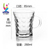 Glossy wineglass, capacious cup with glass, set, wholesale