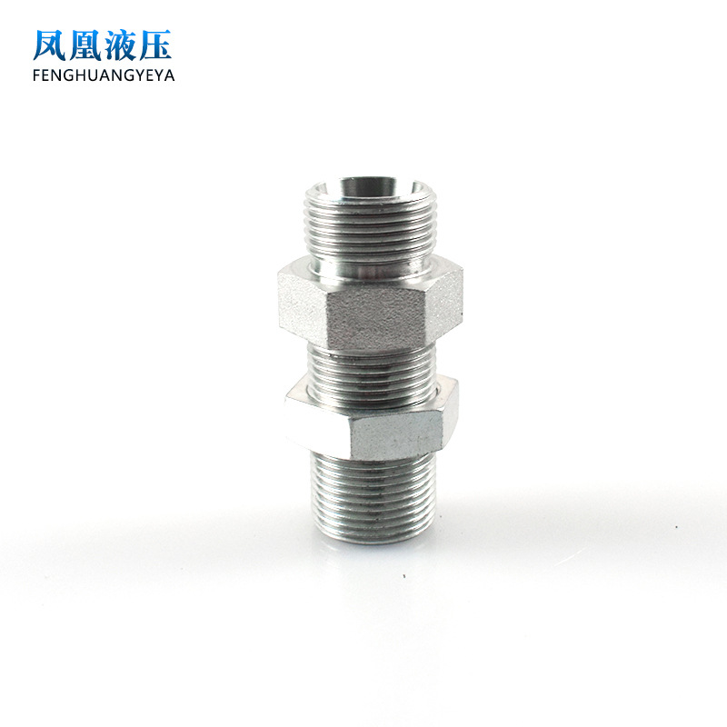 供应不锈钢直通中间卡套接头全系列  不锈钢液压接头