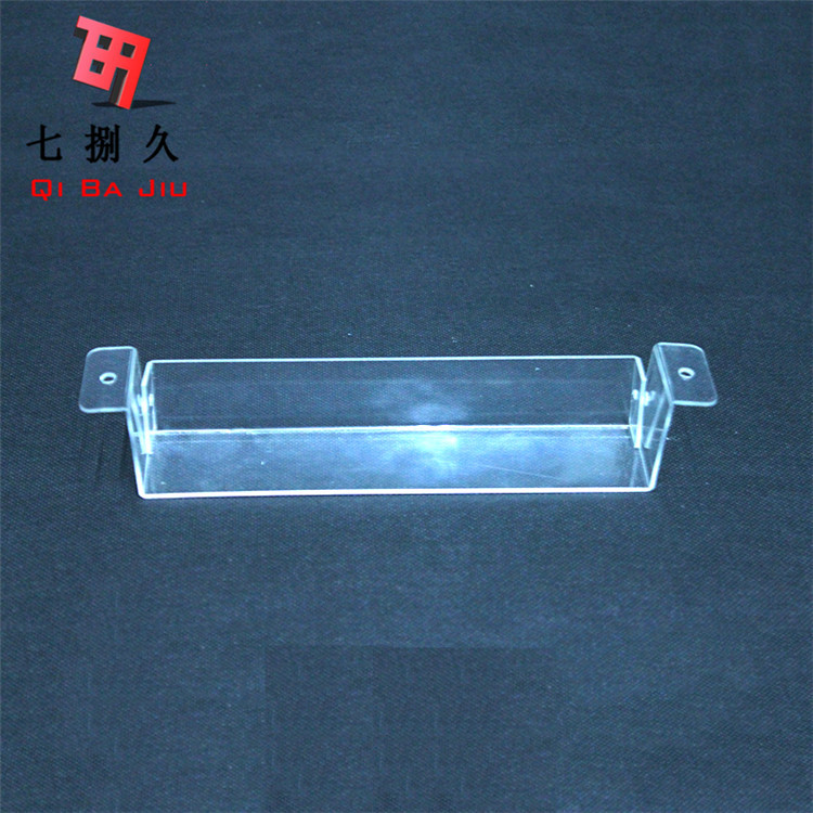 透明pc板cnc加工 透明机械面罩折弯成型 机箱透视窗定制