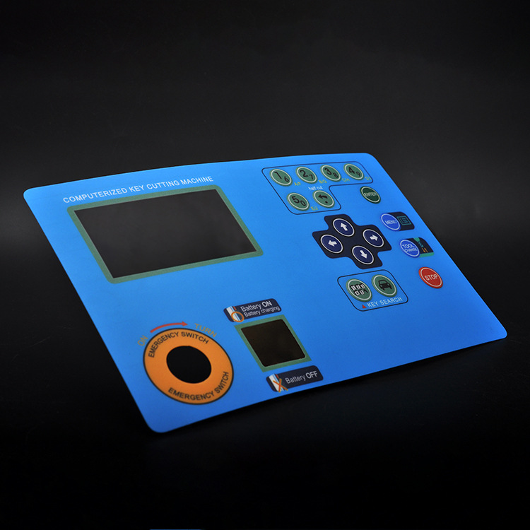 面板贴定制遥控器彩色PET PVC PC鼓包面板标贴电风扇面贴厂家批发