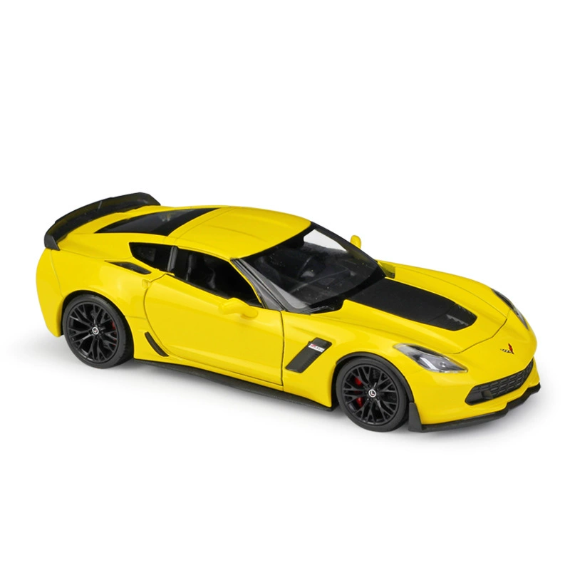Реалистичная металлическая модель автомобиля Chevrolet, масштаб 1:24, тренд 2017 года