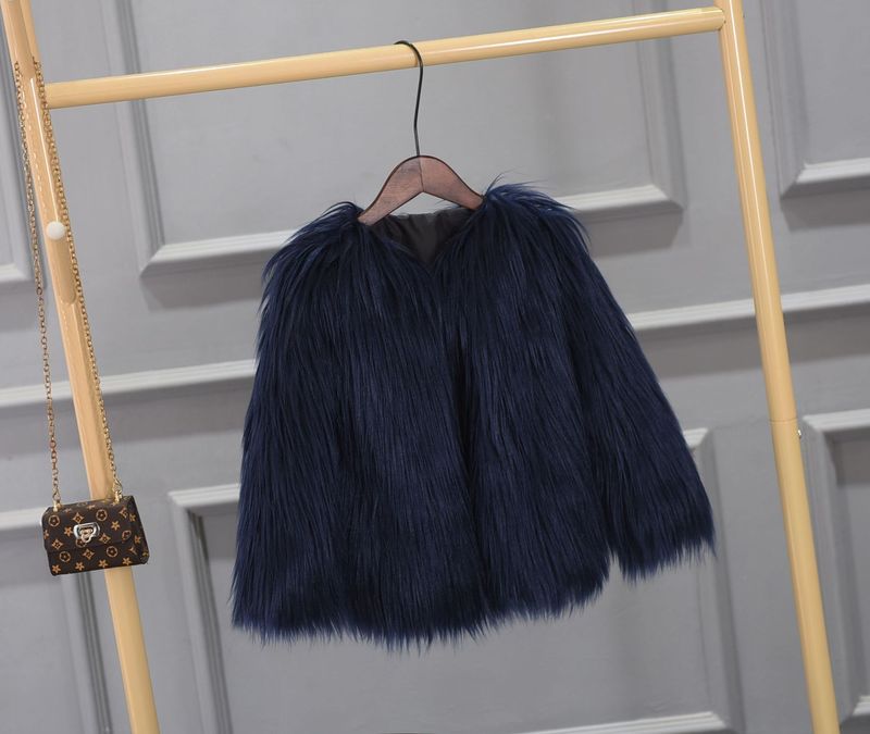 親子服 母娘服 秋冬 子供服 女性服 女の子 フェイクファー ジャケット おしゃれ 暖かい 防寒コート 多用途|undefined