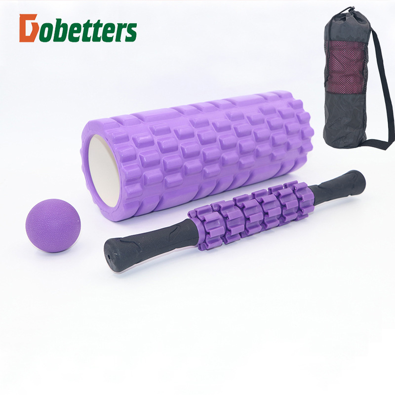 33cm clásico lobo en forma de diente columna de yoga masaje palo fascia bola traje eje hueco de espuma Pilates yoga eje